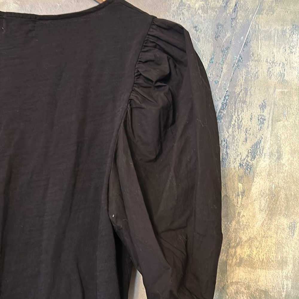 Nation LTD Black Short Sleeve Top - Picture 8 of 10